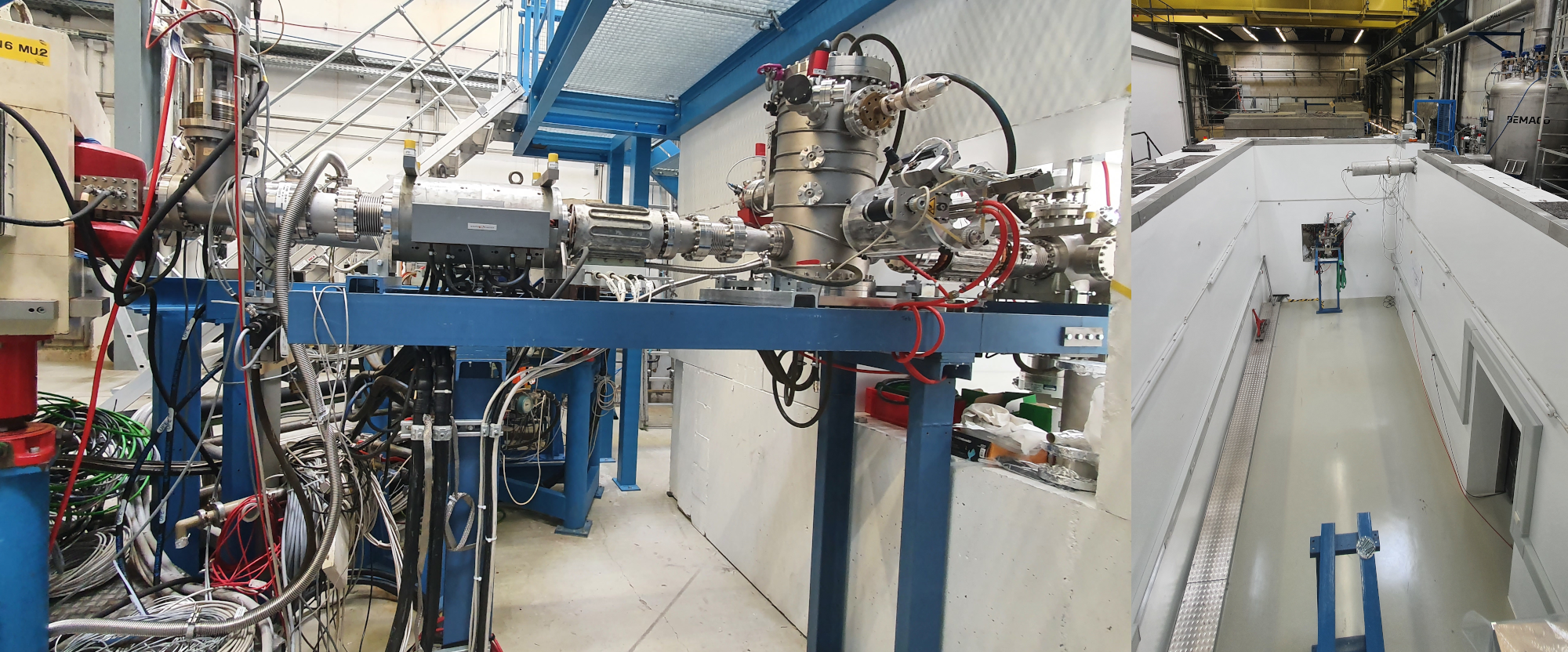New infrastructure for" Advanced Demonstrator" (HELIAC) accelerator module at GSI